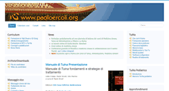 Desktop Screenshot of paoloercoli.org